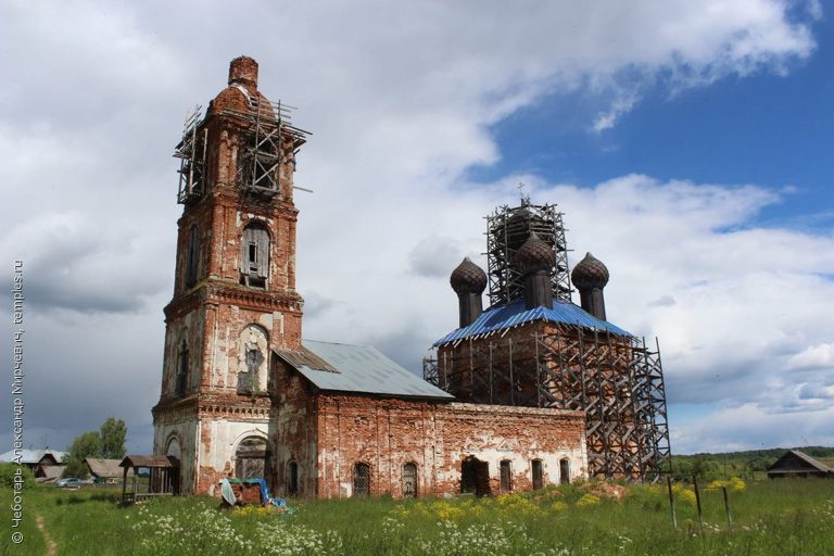 Богоявления Господня церковь в Семендяево, Калязинский район
