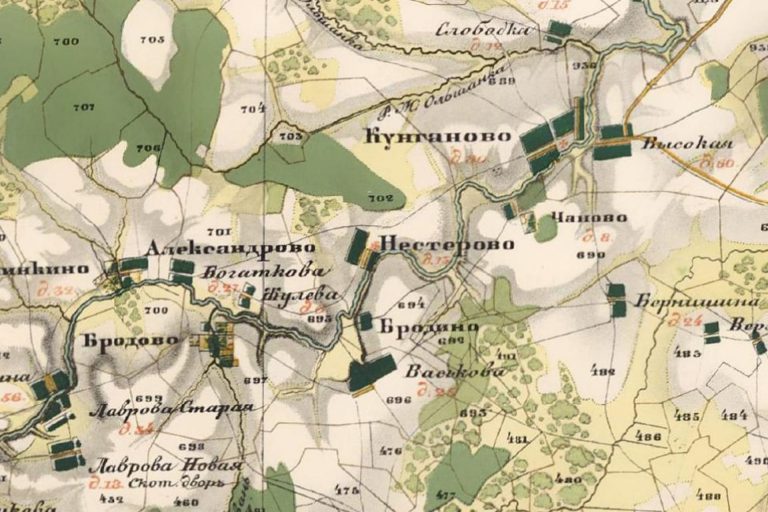 Успения Божией Матери церковь в Нестерове, Торжокский район