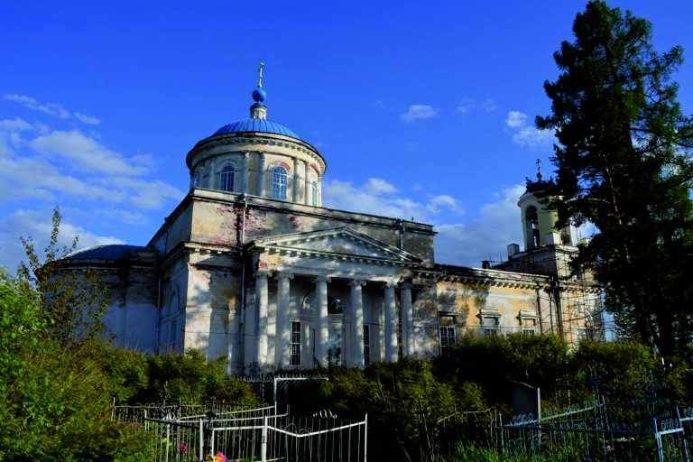 Спаса Нерукотворного Образа церковь в Млёве, Удомельский район