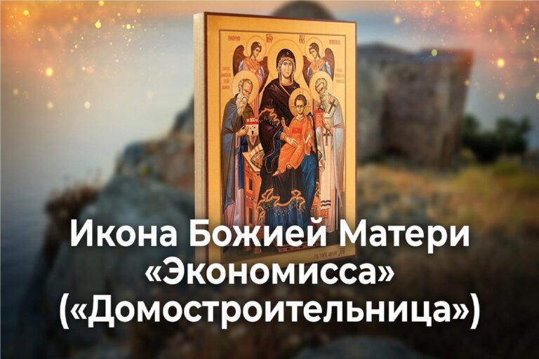 Икона Божией Матери «Экономисса» («Домостроительница»)