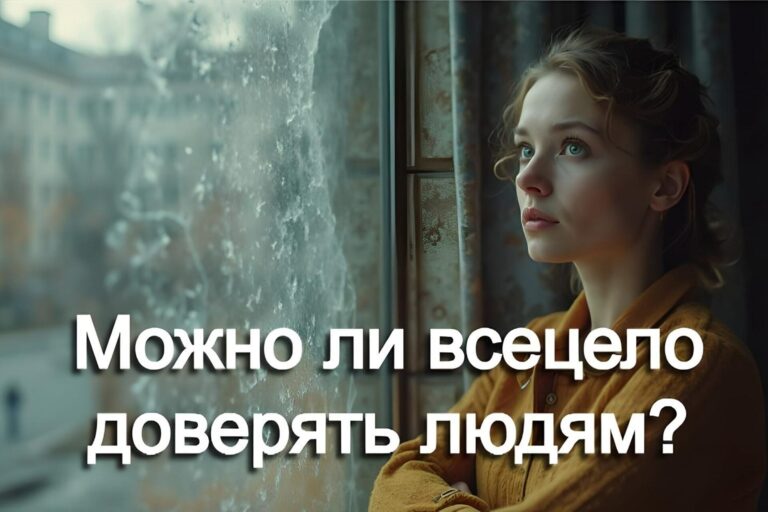 Можно ли всецело доверять людям?