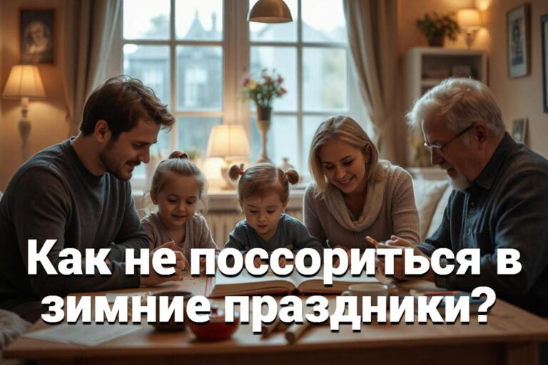 Как не поссориться в зимние праздники?