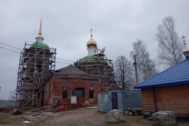 Помощь СБЕРа в восстановлении храма