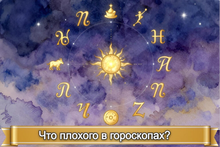 ЧТО ПЛОХОГО В ГОРОСКОПАХ?