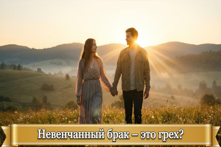 НЕВЕНЧАННЫЙ БРАК – ЭТО ГРЕХ?