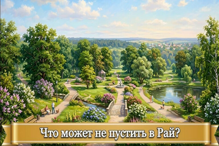 ЧТО МОЖЕТ НЕ ПУСТИТЬ В РАЙ?