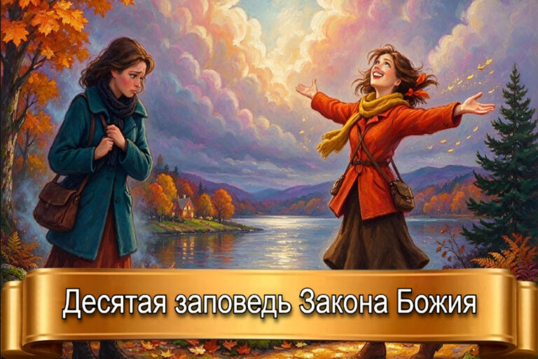 ДЕСЯТАЯ ЗАПОВЕДЬ ЗАКОНА БОЖИЯ