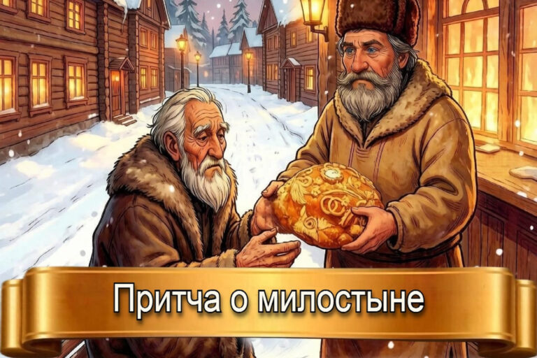ПРИТЧА О МИЛОСТЫНЕ