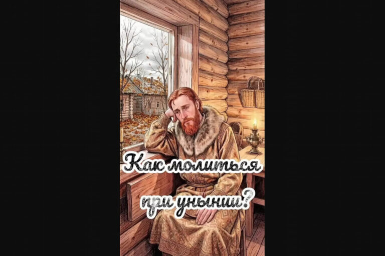 Как молиться при унынии?